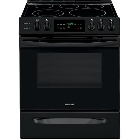 Frigidaire 30-in. Front Control Freestanding Electric Range FFEH3054UB